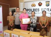 Bhayangkari Cabang Sidrap Tebar Kepedulian