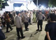 Personel Polres Sidrap Amankan Momen Haru Jemaah Haji