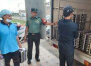 Personil TNI Kawal Gizi Anak Bangsa