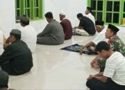 Personel Babinsa Jajaran Kodim 1420/Sidrap Rutin Safari Subuh
