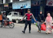 Aksi Siang Personel Jajaran Polres Sidrap Bikin Aman Warga