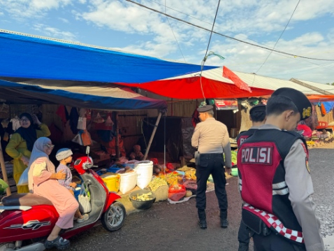 Personel Jajaran Polres Sidrap Gencar Patroli Siang, Preman Kocar-Kacir!