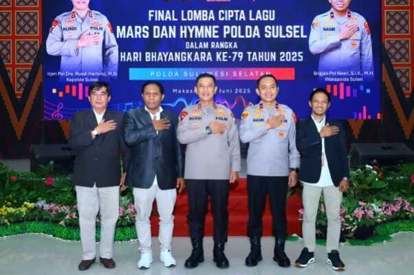 Kepolisian Daerah Sulsel Luncurkan Mars dan Hymne Baru