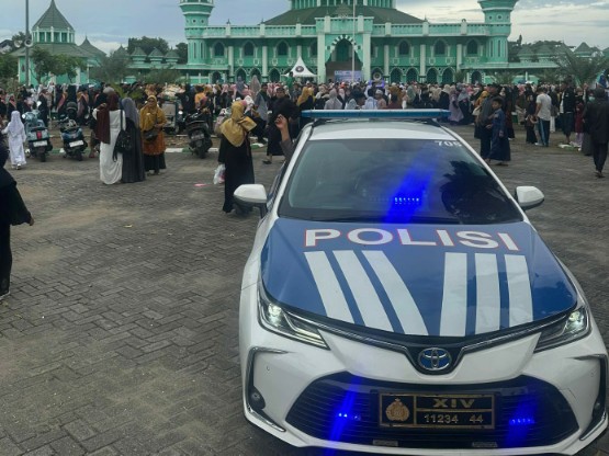 Jajaran Kepolisian Resor Sidrap kawal pawai 1 Muharram di Sidrap