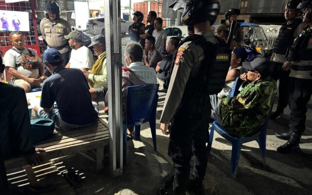 Jajaran Polsek Sidrap Sisir Malam, Buru Titik Rawan Kriminalitas