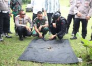 Kapolres dan Dandim Sidrap Pimpin Pemusnahan Granat Aktif  Bersejarah