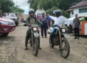 Letkol Inf. Awaloeddin Nekat Tembus Jalur Terjal Sambangi Warga