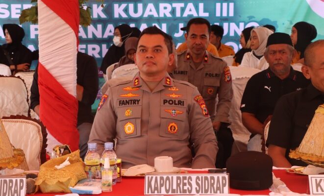 Kapolres Sidrap Dorong Sinergi Ketahanan Pangan