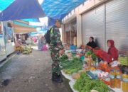 Harga Stabil, Tapi Babinsa Lancirang Tak Mau Lengah. Kenapa?