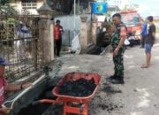 Babinsa Panca Rijang Pimpin Aksi, Lurah Beri Apresiasi