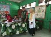 Babinsa TNI Turun Lapangan Pastikan Gizi Tepat Sasaran