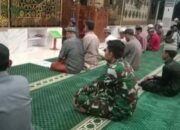 Kehangatan Personil Bintara Pembina Desa di Dinginnya Fajar