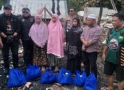 Solidaritas Wadirlantas Polda Sulsel untuk Korban Kebakaran