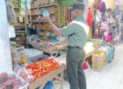 Babinsa Polewali Sisir Pasar, Harga Sembako Diintai!