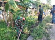 Babinsa Kelurahan Duampanua Gagas Karya Bakti Sambut HUT RI ke-80