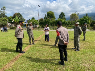 Kaops Madago Raya tinjau lokasi ketahanan pangan di Dusun Tamanjeka, Poso.