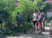 Plt. Danramil Panca Lautang Jadi Motor Karya Bakti Desa