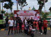 Dandim 1420/Sidrap Ikut Pawai Kemerdekaan Bersama Komunitas Vespa, Sambut HUT RI ke-80 dan Anniversary Forsa Ajatappareng ke-2