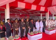 Dandim 1420/Sidrap Bersama Forkopimda Ikuti Upacara Detik-Detik Proklamasi