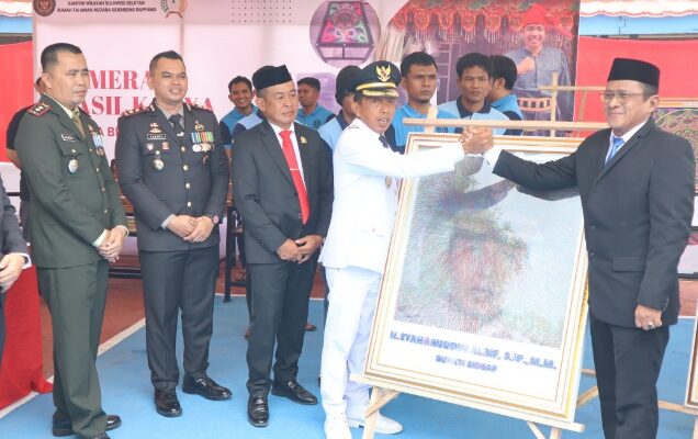 Kapolres Sidrap Bersama Forkopimda Hadiri Pemberian Remisi Warga Binaan Lapas Sidrap
