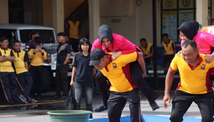 Polres Sidrap Rayakan HUT RI dengan Cara Beda!