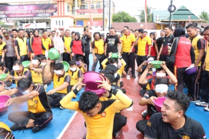 Polres Sidrap gelar lomba seru HUT RI ke-80