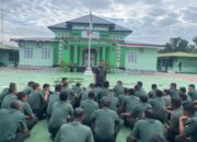 Dandim 1420 Sidrap Pimpin Apel Pagi dan Periksa Kendaraan Dinas