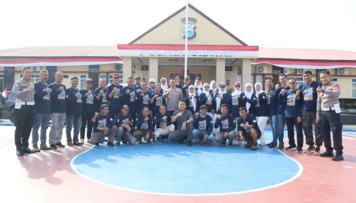 AKBP Dr. Fantry Bersama Bupati Sidrap Lepas Offroader ke Bhayangkara Merdeka