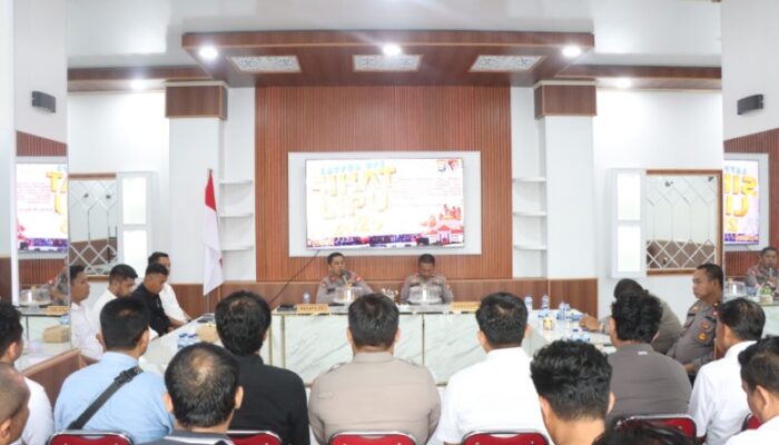 Lat Pra Ops Sikat Lipu 2025 dilaksanakan Di Polres Sidrap, Berikut Sasarannya