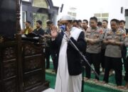 Peduli  Terhadap Korban Unjuk Rasa, Polres Sidrap Lakukan Shalat Gaib Di Mesjid Al-Ikhlas