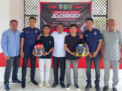 Bupati Sidrap melepas atlet balap motor Pra Porprov Sulsel