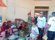 Babinsa Awasi Stabilitas Harga Sembako di Rappang