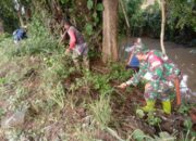 Koramil 06 Panca Rijang dan Warga Bersatu Selamatkan Sungai