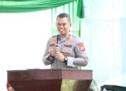 Kapolres Sidrap Sampaikan Orasi Ilmiah Dihadapan 80 Wisudawan STKIP Veteran Sidrap