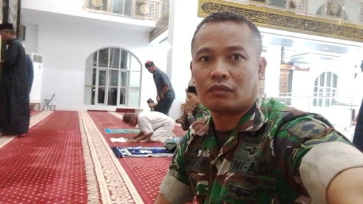 Babinsa Sidrap, Menyerap Aspirasi di Sunyi Subuh