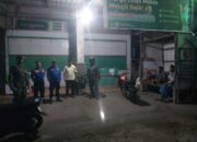 Koramil 01 Panca Lautang Perkuat Patroli Malam