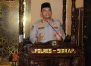 Isthigosah Untuk Negeri digelar di Polres Sidrap, Kapolres Apresiasi PMII