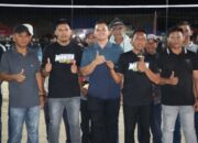 Bersama Bupati, Kapolres Sidrap Buka Tournament Volly Manisa Cup III 2025
