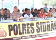 Tanam jagung serentak, Kapolres Sidrap: Kami Siap Mendukung Ketahanan Pangan