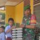 Babinsa Sidrap Kawal Makan Bergizi Gratis, Bukti Nyata Kepedulian TNI
