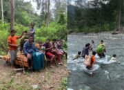 Menembus Rimba Demi Kemanusiaan, Dai Pedalaman Wahdah Islamiyah Evakuasi Ibu Hamil di Pedalaman Balingintanon