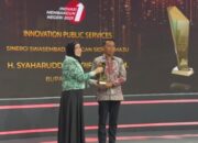 Inovatif Kawal Swasembada Pangan, Bupati Syaharuddin Alrif Sabet Penghargaan tvOne