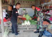 Detak Pasar Diawasi Babinsa: Stabilitas Jadi Harga Mati