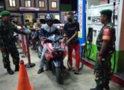 Babinsa Duampanua Menyusuri Malam, Menjaga Sidrap Tetap Terjaga