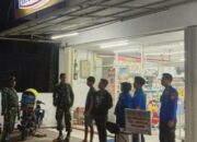 Patroli Malam Berbalut Sinergi: TNI dan Damkar Redam Gelap Jaga Sidrap Aman