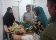 Dandim Sidrap dan Ketua Persit Sambangi Anak Prajurit yang Kritis