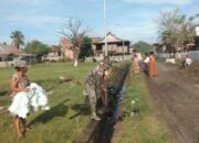 Tak Disangka! Koramil 02 Tellu Limpoe Ubah Lapangan Andi Sulolipu