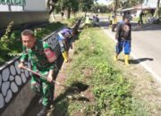 Babinsa Koramil Watang Pulu Pimpin Aksi Jelang Musim Tanam di Sidrap