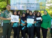 Voli Persit Se-Nusantara Resmi Ditutup, Makodim 1420/Sidrap Sabet Juara 1