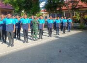 Koramil Maritengngae Gelar Bina Mental, Siswa Antusias Ikut Latihan